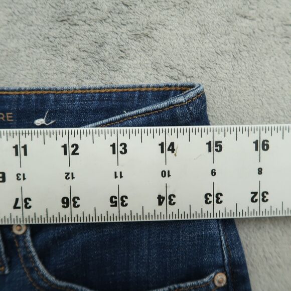 Chico's Jeans Women's 0 US-4 Mid-Rise Slimming Girlfriend Kick Flare 25" Inseam - Picture 4 of 16